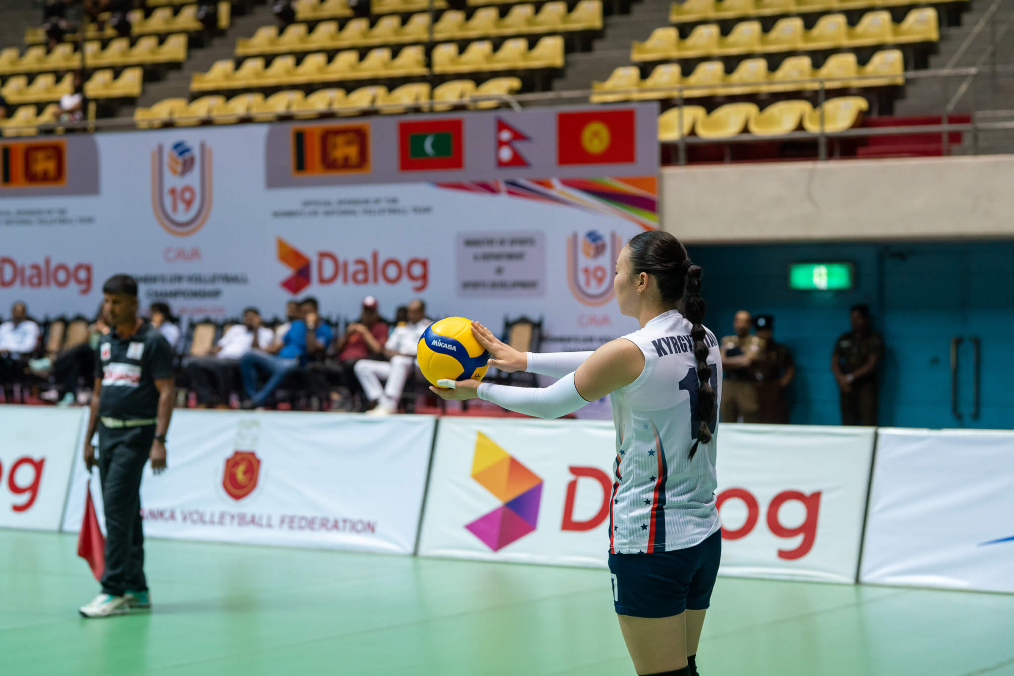 Sri Lanka vs Kyrgyzstan Photo 75