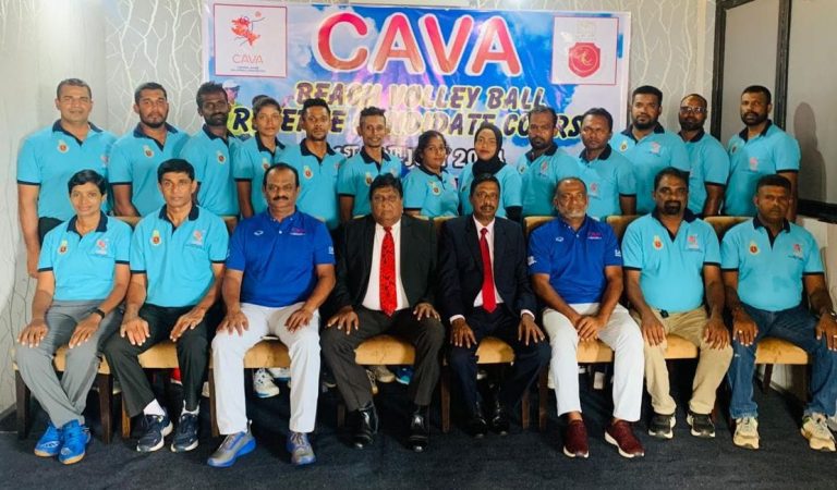 CAVA බීච් වොලිබෝල් විනිසුරු පාඨමාලාව. 2024-07-08 දින මීගමුවේදී සාර්ථකව අවසන් කරන ලදි.