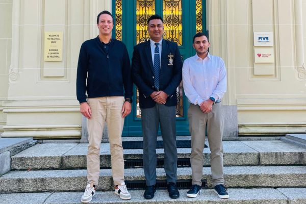 Good achievement of the SLVF to meet the leader of FIVB
